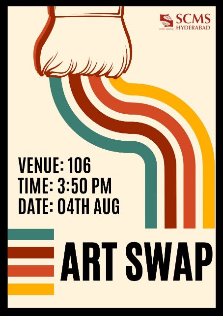 Art Swap Activity at SCMS Hyderabad